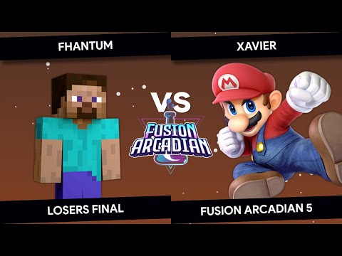 Fusion Arcadian 5 - Fhantum (Steve) vs Xavier (Mario) - Losers Final