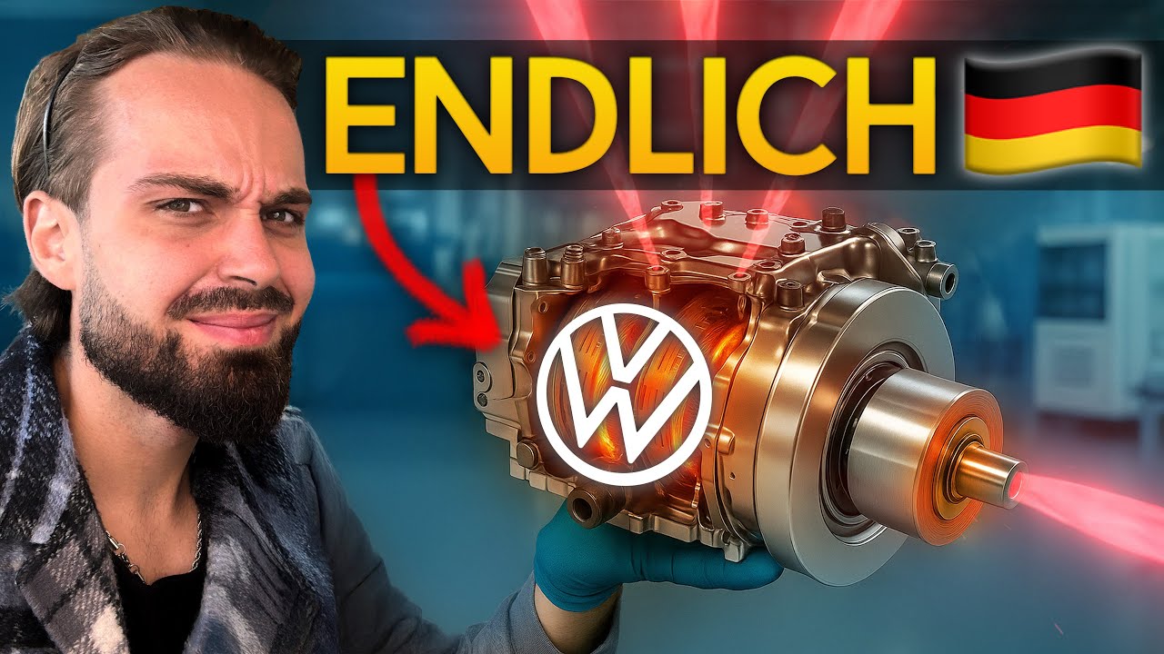 VW beats Tesla, BYD & Co: New electric motor surprises experts!