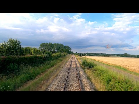 ★ 4K 🇫🇷 Granville - Paris-Montparnasse cab ride, France [06.2024] Führerstandsmitfahrt