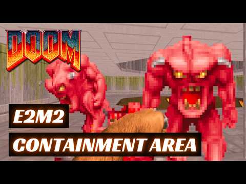 Doom 100 Walkthrough E2m2 Containment Area
