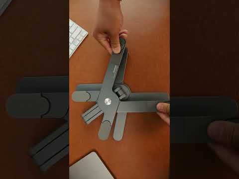 Giá đỡ Laptop công thái học xoay 360 độ 9Space X có thể tản nhiệt, gấp gọn