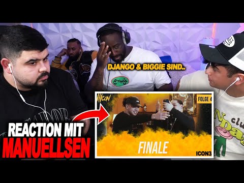 MANUELLSEN THROWS AWAY THE HEADPHONES 😳 ICON 3 Finale Episode 4 Reaction | BIGGIE X DJANGO SHANK ...