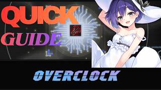 Small Quick Guide for Overclock in SoulWorker Steam #quickguide #soulworker #valofe
