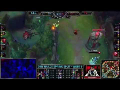 CLG Link's Ezreal Fail Dive vs TL Xpecial's Janna