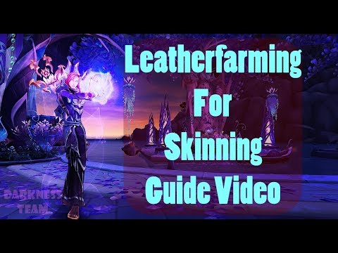 Best Way of Farming Gold 💰 Stonehide Leather in 1 Hour for From 1 to 700 of Rank ★✩✩ Skinning