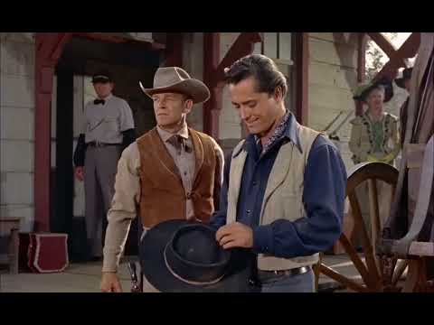 The Outcast (1954)|Full Movie |John Derek| Classic Western Drama