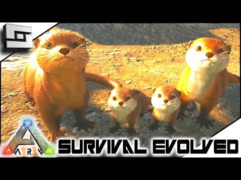 Otters! Otter Breeding! Baby Otters! ARK: Survival Evolved E19 ( Ark Ragnarok Map )