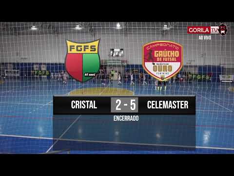 CAMPEONATO GAÚCHO SÉRIE OURO FUTSAL FEMININO || CRISTAL X CELEMASTER