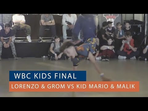 Lorenzo & Grom vs Kid Mario & Malik| FINAL | Kids Qualifier | World Bboy Classic 2018
