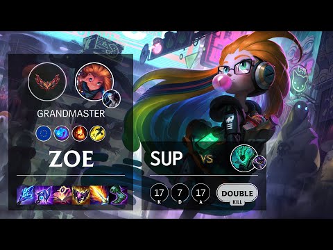 Zoe Support vs Thresh - EUW Grandmaster Patch 12.3