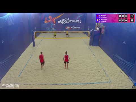 15:45 M. Anhelov / V. Antoniuk - M. Bedukha / M. Kyselov 28.08.2022 | Winners Beach Volleyball