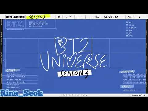 {Озвучка by Rina_Seok} BT21 UNIVERSE 3 - EP.06 UNIVERSTAR