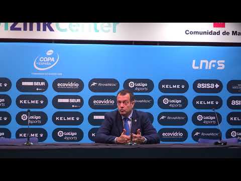 Rueda de prensa final Movistar Inter
