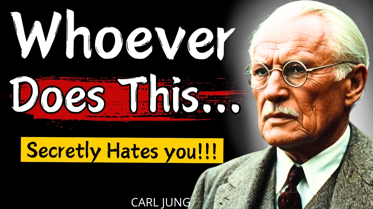 Signs That Someone Close to You Secretly Hates You | Carl Jung