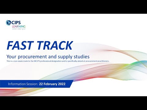 Fast track your procurement studies with CIPS