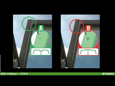 AMZ Z Wave Awning Blind + FTP V - fitting instruction