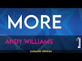 More - Andy Williams (KARAOKE)