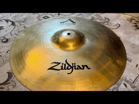 Zildjian 18" A Custom Crash Cymbal 1991 - Present - Brilliant image 5