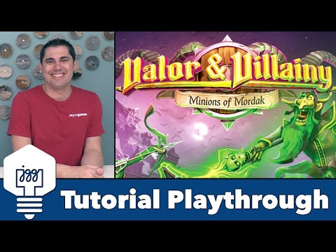 Valor & Villainy: Minions of Mordak  - Tutorial Playthrough
