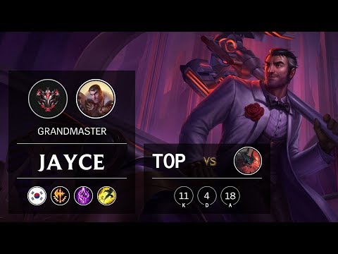 Jayce Top vs Aatrox - KR Grandmaster Patch 9.13