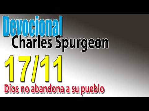 Devocional Charles Spurgeon 17/11 - Dios no abandona a su pueblo