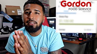 My FIRST PAYCHECK with Gordon Food Service | Paystubs