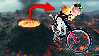 JOURNEY TO THE SECRET VOLCANO LEVEL! (Descenders)