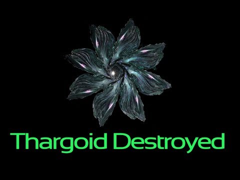 Elite: Dangerous 2.4 : The Code & wingmate destroy Thargoid warship