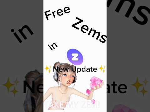 Free zems in ZEPETO new update?? #shorts #zepeto #youtube #zepetofeed #feed