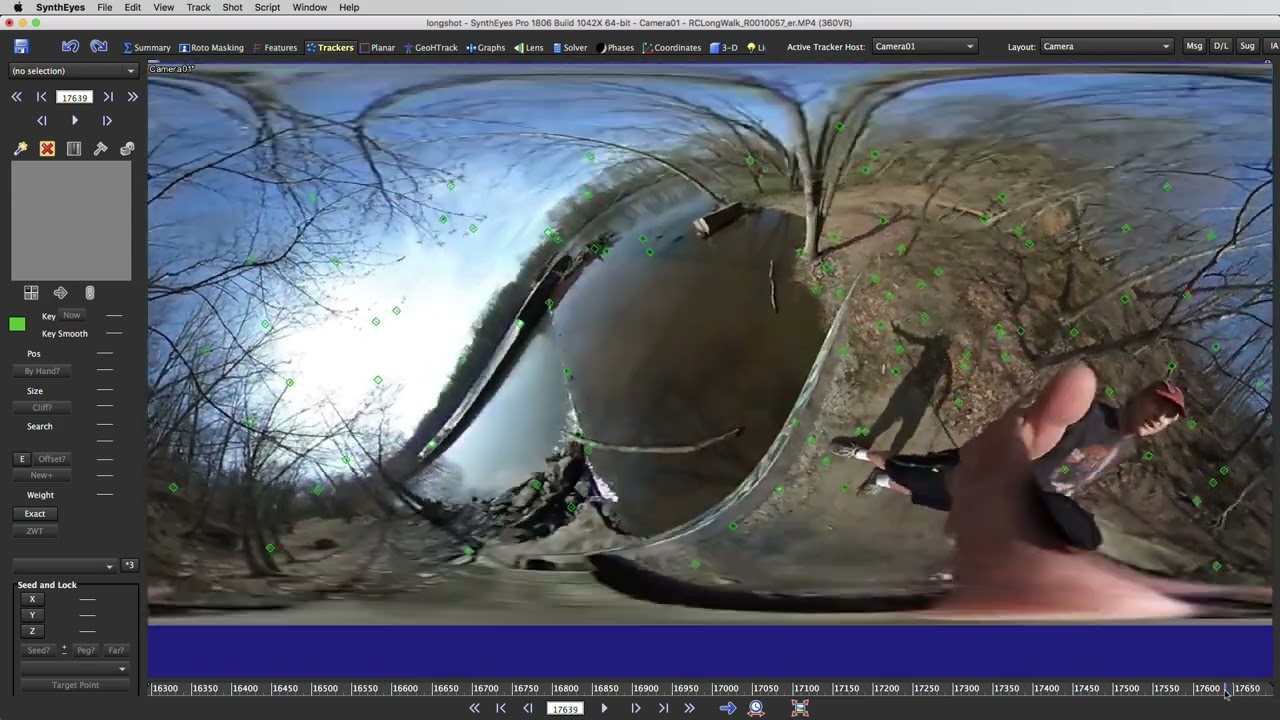 Solving Long Shots in One Piece with SynthEyes