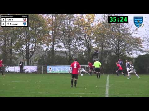 Tuse IF - FC Øresund - 2. halvleg (del2) - Sjællandsserien 25/10/20