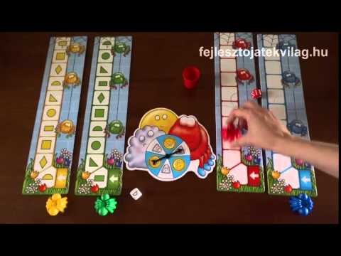 Inci Finci pókfi játékszabály, szám-, és formafelismerő, énekeltetős társasjáték kicsiknek, 2,5-4 év - Fejlesztő Játék Világ