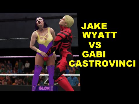 WWE 2K18 Gabi Castrovinci vs Jake Wyatt - Mixed Classic Match