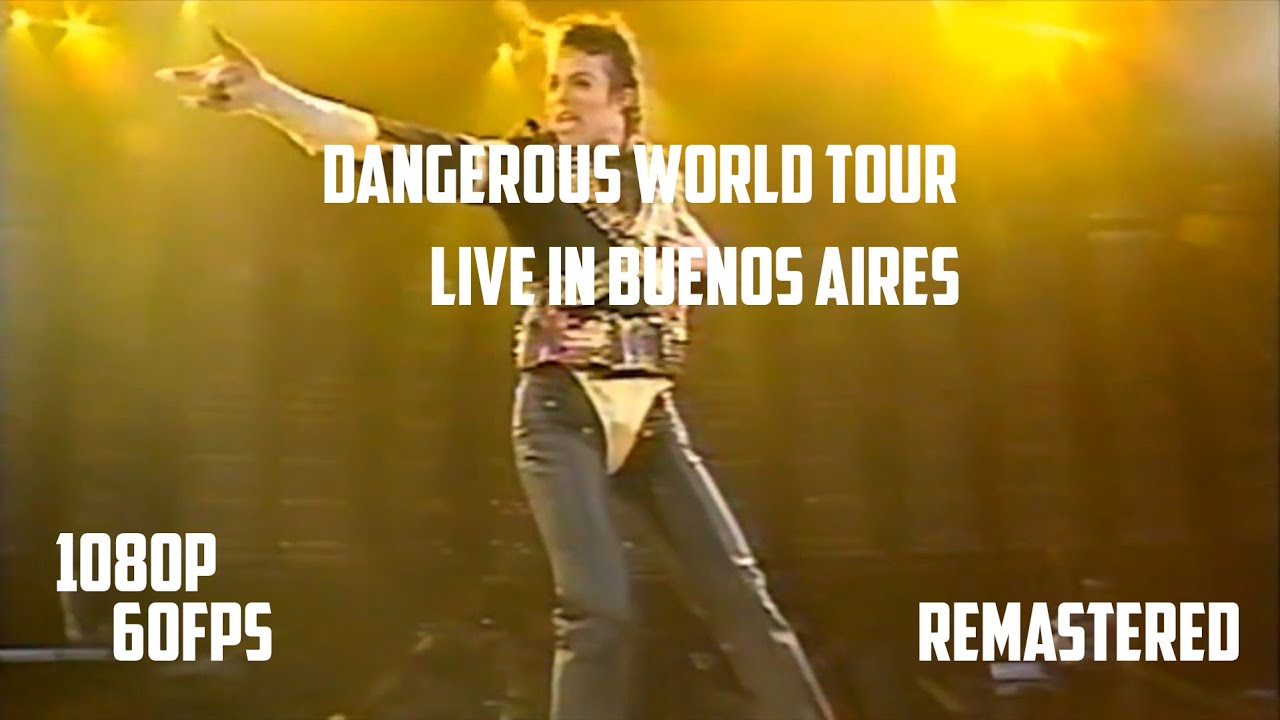 Michael Jackson | Live In Buenos Aires | Full Concert | Remastered | 1080p+60fps