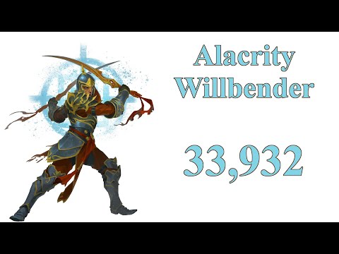 [GW2] Alacrity Willbender - 33,932 dps