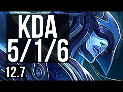 LISSANDRA vs LUCIAN (MID) | 5/1/6, Rank 7 Liss | NA Challenger | 12.7