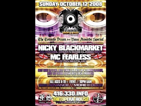 Nicky Blackmarket & MC Fearless @ Opera House (Toronto, Canada) [OCT 12 2K8] [2/5]