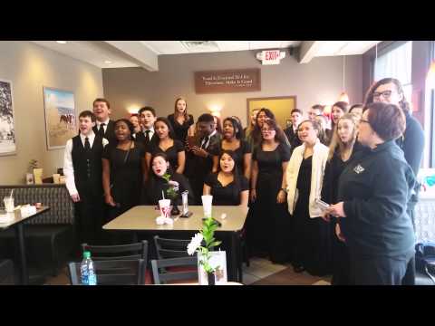 GCHS Choir Sings at CHICFILA