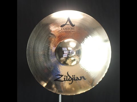 Zildjian 14" A Custom Mastersound Hi Hats - 891g/1271g (video demo) image 2