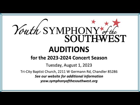 YSSW Auditions Promo - August 2023