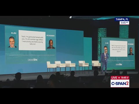 John Della Volpe speaks at U.S. Conference of Mayors about AI and politics