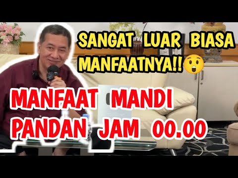 INCREDIBLE BENEFITS OF TAKING A PANDAAN BATH EVERY HOUR AT 00.00