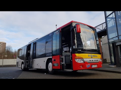 #102 / Mitfahrt im Setra 415 LE business auf der Linie X492 von Osnabrück, Neumarkt bis Hasbergen
