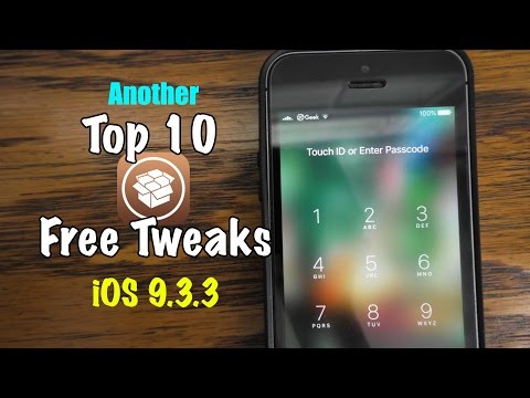 More 10 Free Cydia Tweaks for iOS 9.3.3 Jailbreak