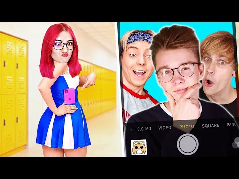 NIEZRĘCZNE SYTUACJE w SZKOLE || DOBRA vs ZŁA DZIEWCZYNA | MOJA REAKCJA NA