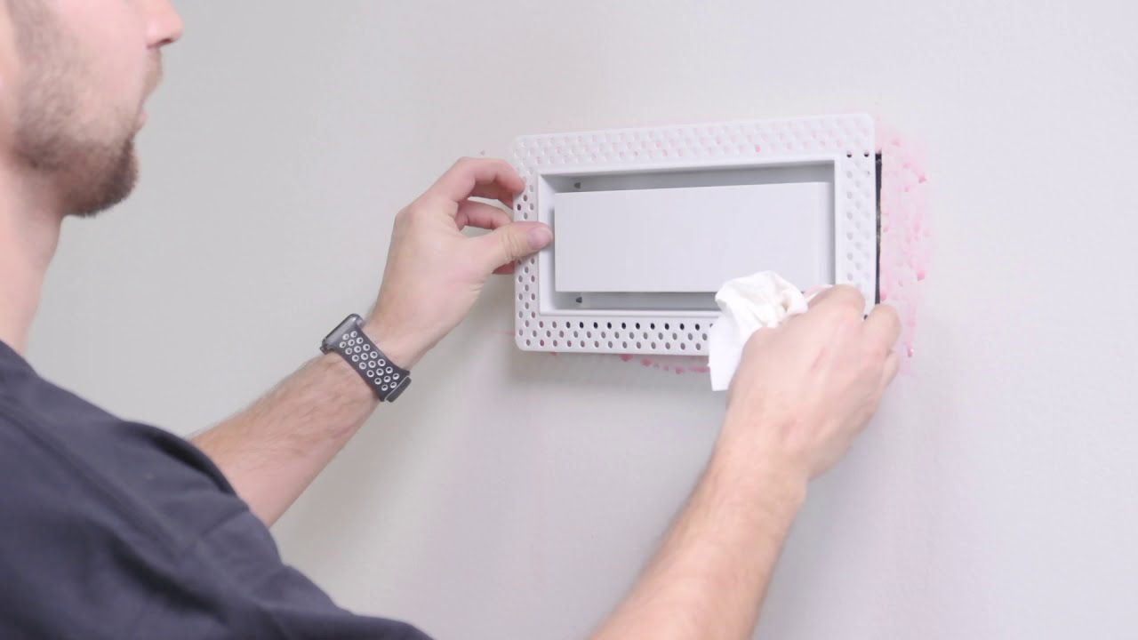 How to Install a Fittes Flush Wall Vent [Lite]