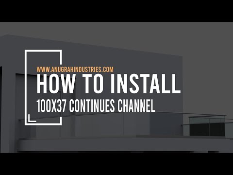 100X37 Continuous Channel