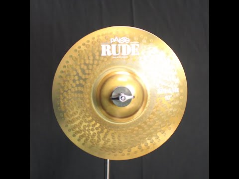 Paiste 10" Rude Splash - 340g (video demo) image 2