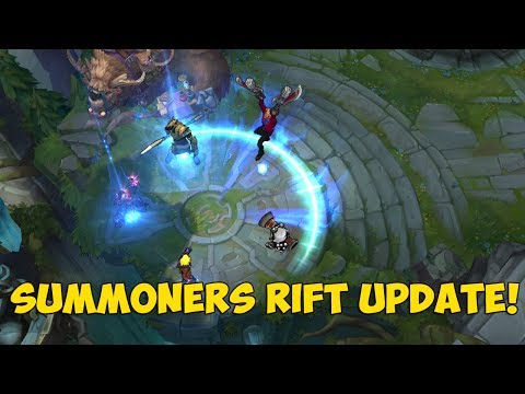Summoner's Rift Visual Update - Spawn Animations! (League of Legends Gameplay)
