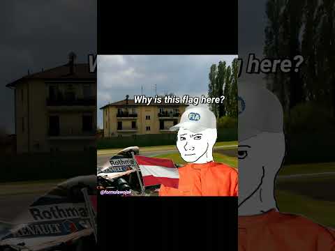 Ayrton Senna Carried An Austrian Flag In His Car! #f1 #formula1 #shorts #emiliaromagnagp #imolagp